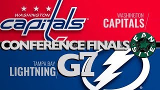 Tampa Bay Lightning @ Washington Capitals | Conference Finals | Game 7