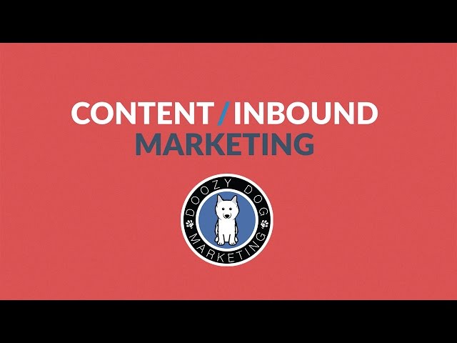 Content/Inbound Marketing by Doozy Dog Marketing