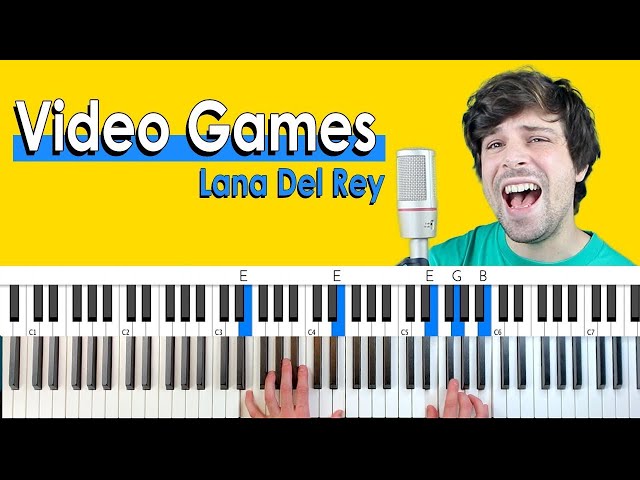 Video Games Sheet Music | Lana Del Rey | Guitar Chords/Lyrics