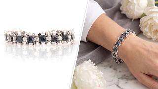 Tile Square Bracelet - DIY Jewelry Making Tutorial by PotomacBeads
