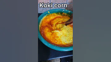 Cameroon KOKI CORN Food Recipes 
