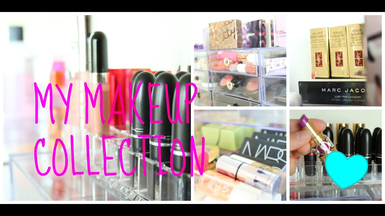 ♡MY MAKEUP COLLECTION♡ &STORAGE || Christina Rose