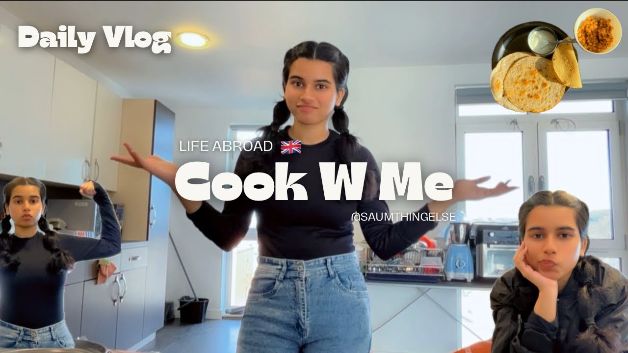 Let’s cook together 👩‍🍳| Life abroad 🇬🇧 | Indian girl in UK.