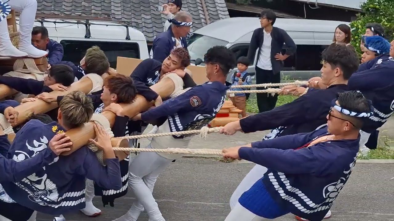 2025.10.18(土) 建水分神社 秋の例大祭 神山地区
