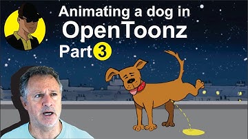 Animating a dog in OpenToonz - part 3 of 3 (OpenToonz Tutorial)