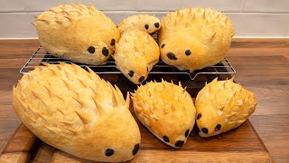 Hedgehog Bread. Delicious novelty bread