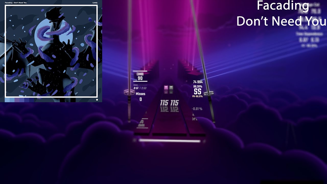 Facading | Don't Need You | Easy | 99.31% | #5 Global