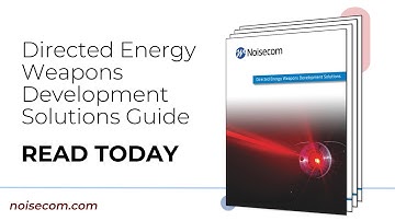 Noisecom Motion Graphic: Directed Energy Weapons Solutions Guide 2