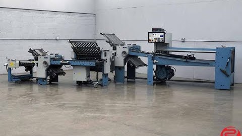 MBO T65 Continuous Feed Paper Folder