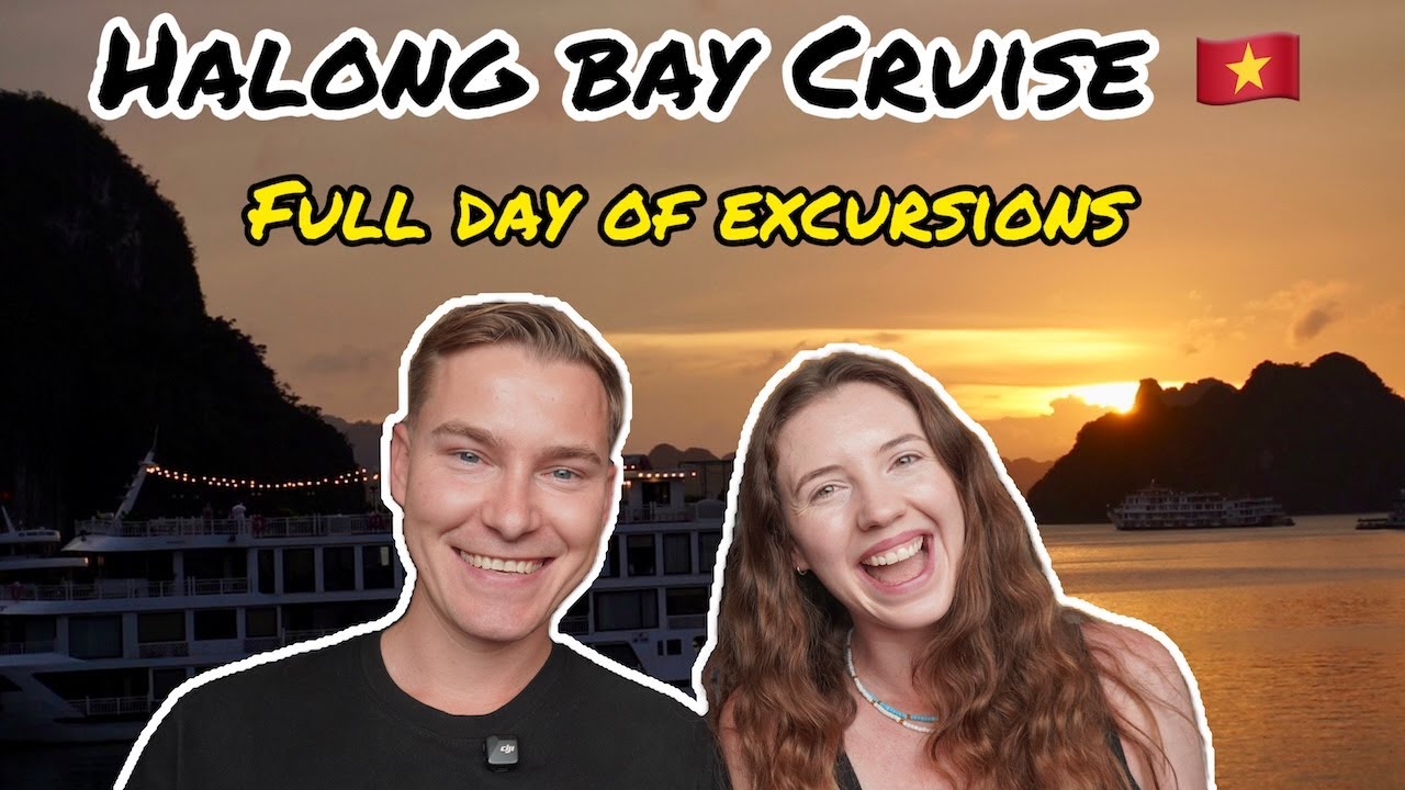 HALONG BAY CRUISE 🇻🇳 | Hiking, Kayaking & Full Day Excursions