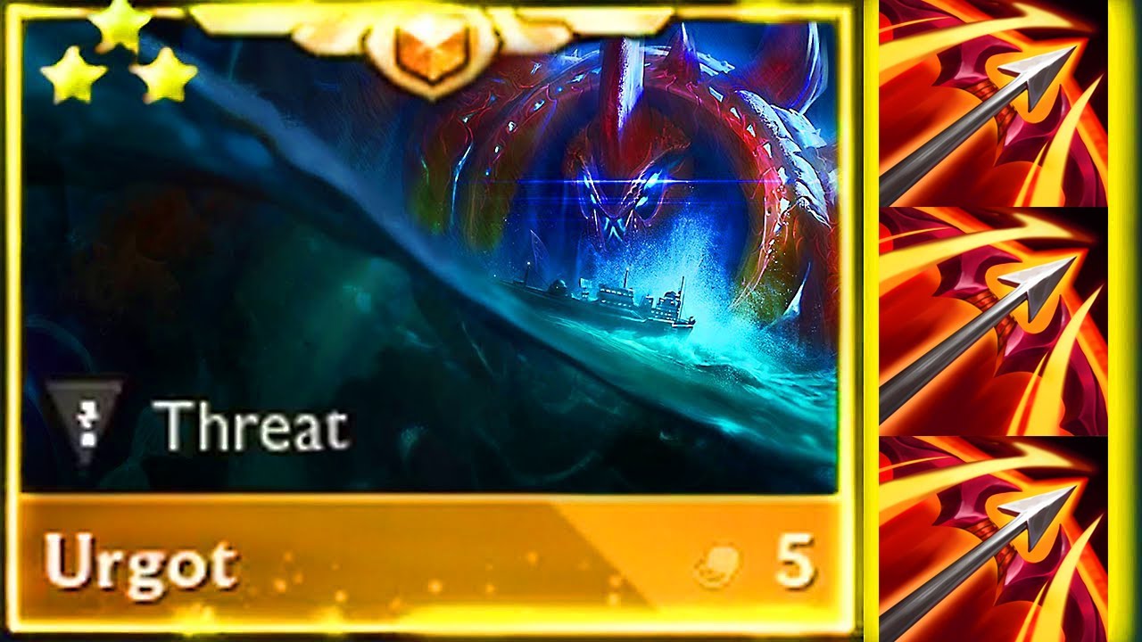 3 Hurricane Urgot ⭐⭐⭐ Urgot Goes BRRRR TFT SET 8