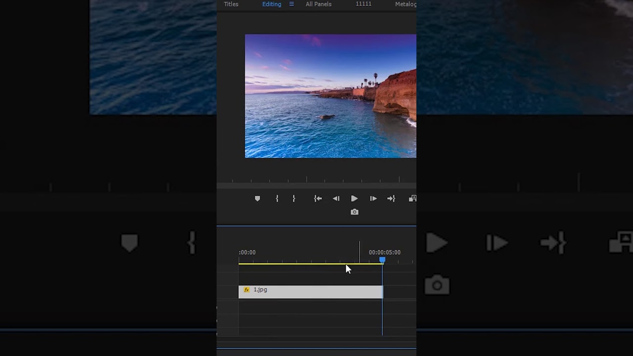 Slowly Increase Image Size Zoom In Photo Animation In Premiere Pro 