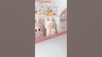 LABUBU SECRET HUNT PT.3 😱💗✨ #asmr #cute #popmart #blindbox #asmrunboxing #labubu #unboxing #fun