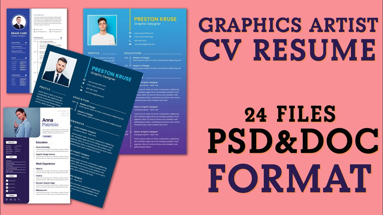 resume psd  New  RESUME 2 - PSD FILE FREE DOWNLOAD