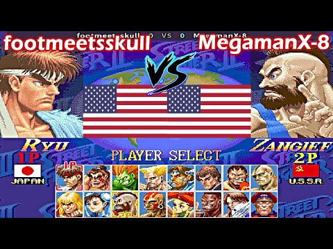 Super Street Fighter II X: Grand Master Challenge - footmeetsskull vs MegamanX-8