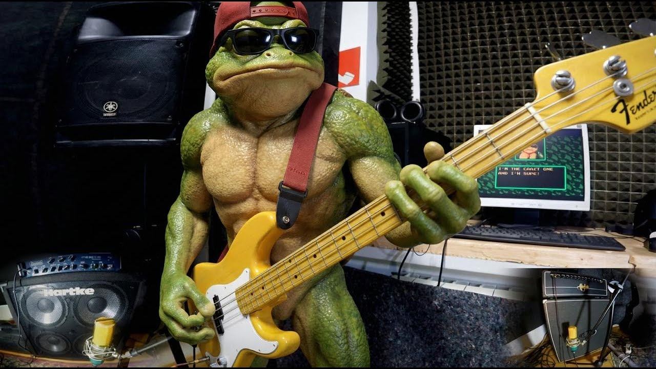 Battletoads & Double Dragon: The Ultimate Team, Alexandr Baraban,  dendy, NES (drums & guitar)