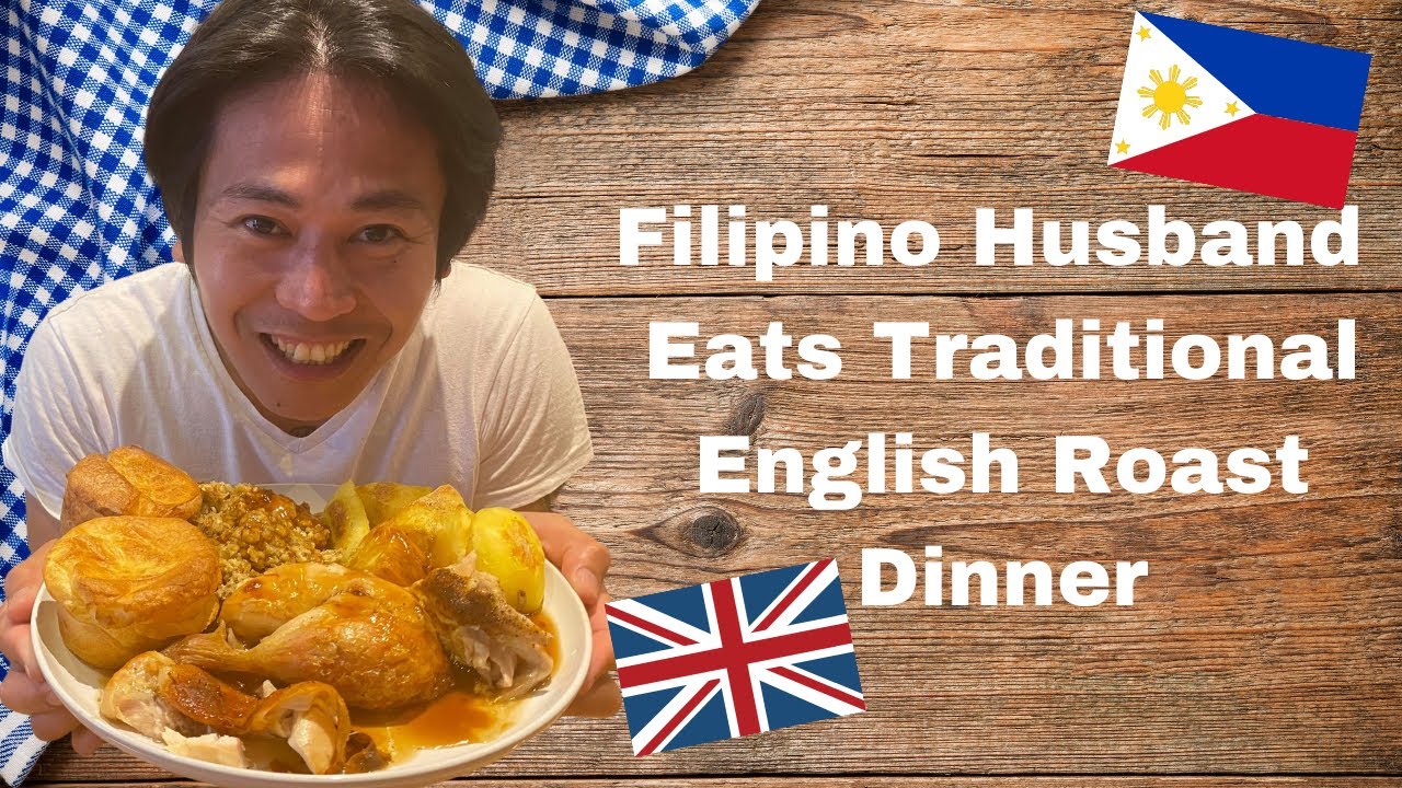 Filipino Husband Eats Traditional British Food