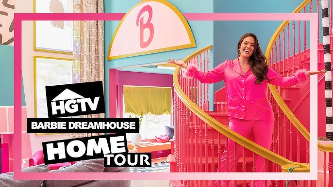 Superfan Tours the Barbie Dreamhouse Challenge Home | HGTV - YouTube