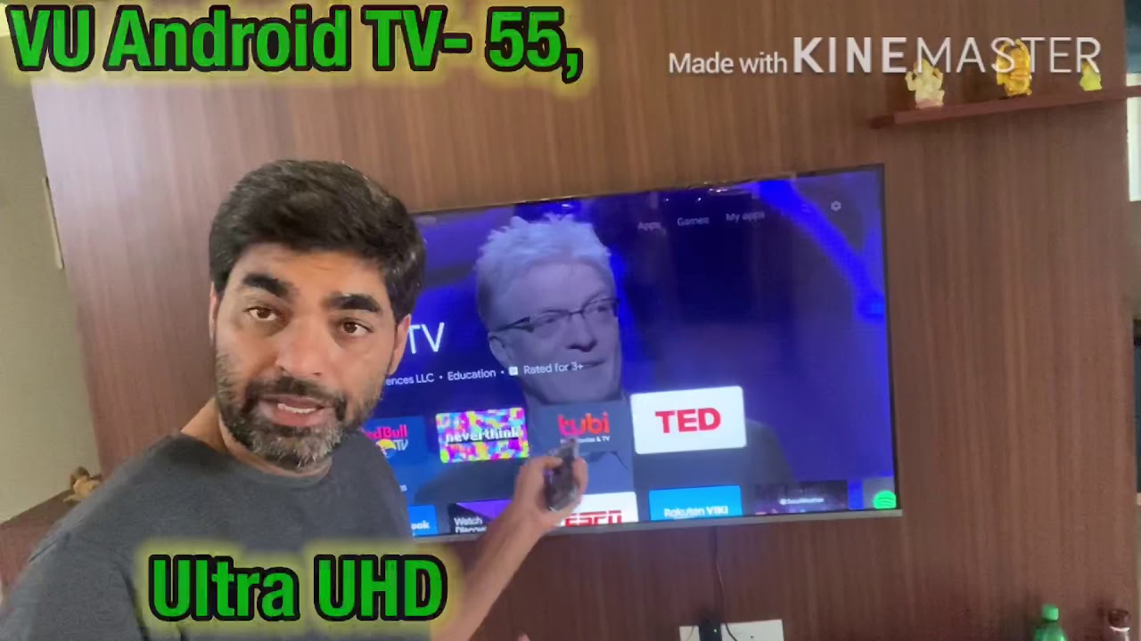 Vu Ultra UHD Android TV - 55’ 2020 Model