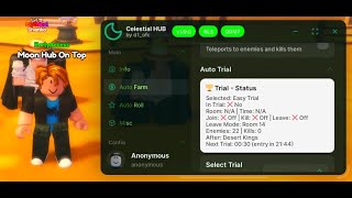 Script Anime Celestial X [THE BEST] | Moon Hub | Auto Farm, Auto Trial, Auto quest, and more...