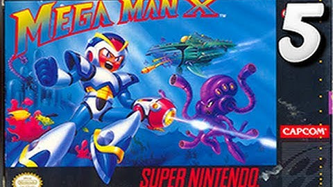 Megaman X Snes Walkthrough Part 5 - Spark Mandril