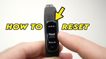 How to Factory Reset Your Garmin Vivosmart 4 Watch