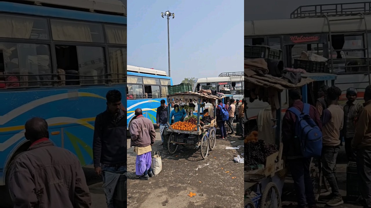 A Scene from North Bihar bus stand