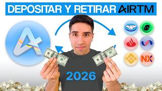 Como DEPOSITAR/RETIRAR dinero de AIRTM 2026 💵💶💷