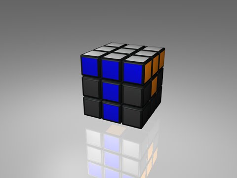 How to Solve the Rubik's Cube - Step 3) Second Layer (to the right)