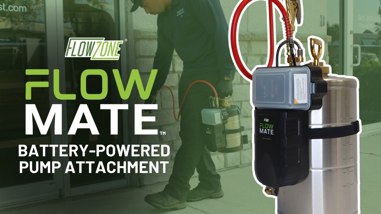 FlowMate: Усовершенствованная аккумуляторная система для насосных опрыскивателей из нержавеющей с...