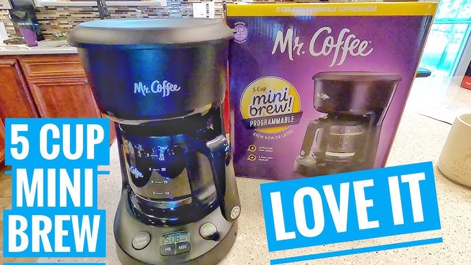 Mr. Coffee Mini Brew 5 Cup - How to Use Demo 