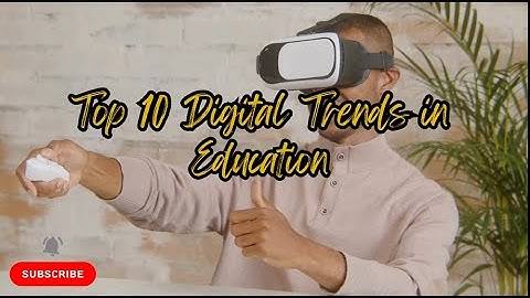Emerging trends in educational technology