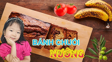 Mimi làm bánh chuối nướng xốp mềm siêu ngon🍩😋Công thức đơn giản dễ làm cho mọi người I Mimi