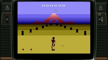 A-VCS-tec Challenge (Atari 2600) Gameplay – Aztec Adventure on the VCS!