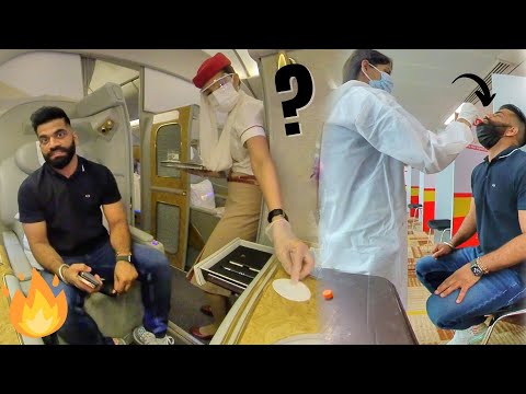 Special Emirates First Class Flight