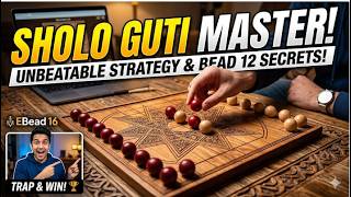 Bead 12 vs Sholo Guti: Master the Ancient Board Game | The 16 Beads Challenge screenshot 1