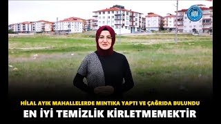 Hi̇lal Ayik Akyurtta Mintika Temi̇zli̇ği̇ Başlatti
