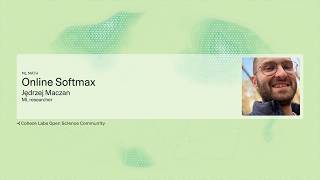 Jędrzej Maczan - Online Softmax
