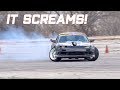 60 ls swapped drift car sounds like a nascar