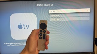 Apple TV: How to Change HDMI Output Tutorial! (For Beginners)