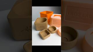 I made Concrete Candle Jar using Silicone and 3D-Printing