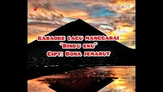 karaoke lagu Manggarai terbaru//Rindu Enu.cipt Bona Jemarut