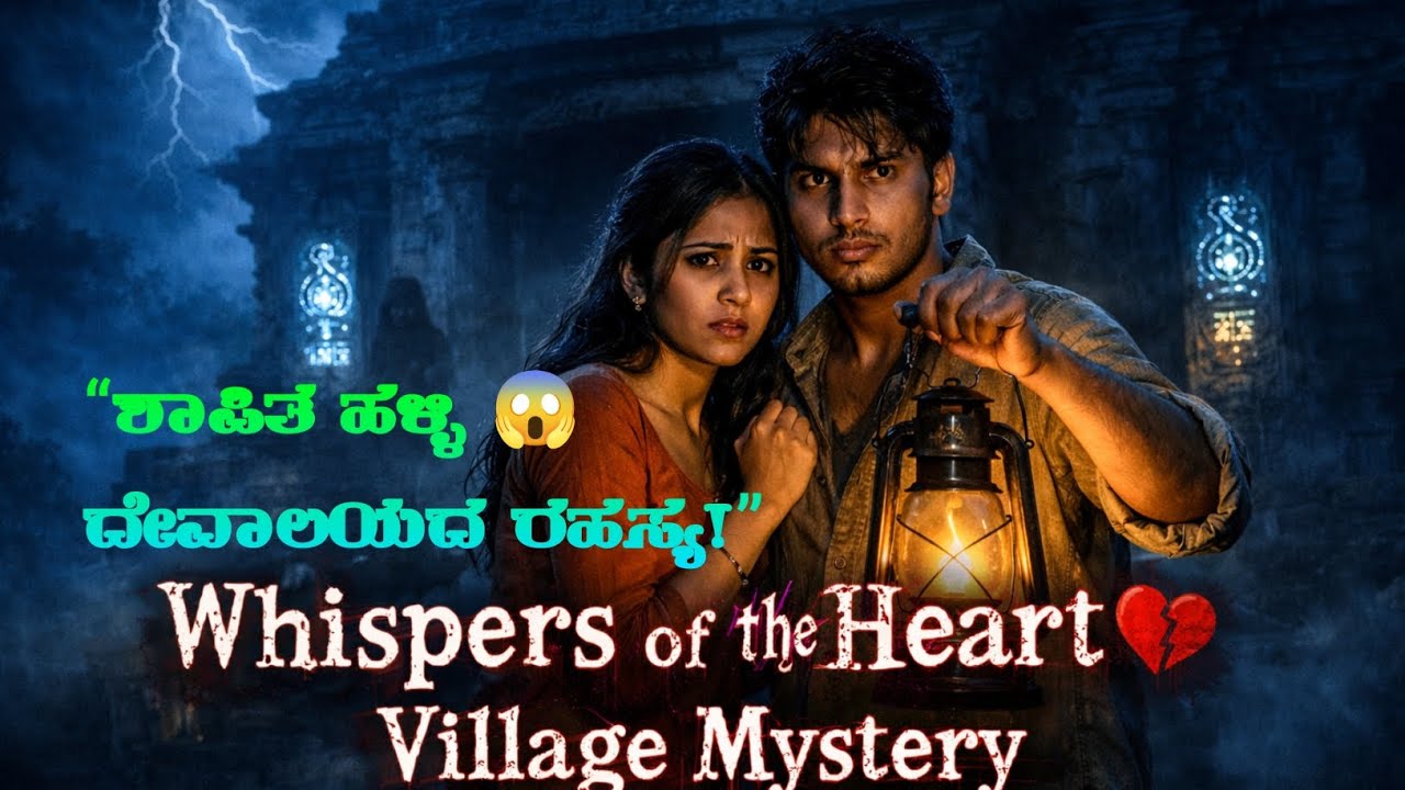 “ಶಾಪಿತ ಹಳ್ಳಿ 😱 ದೇವಾಲಯದ ರಹಸ್ಯ!”“Whispers of the Heart 💔 Village Mystery”. Kannada story 