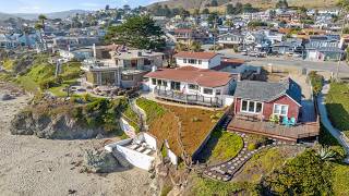 $4,200,000 Rare Oceanfront Property in Cayucos, CA | Full Home Tour