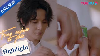 My handsome master bandaged my injured finger | From Repair to Pair | YOUKU