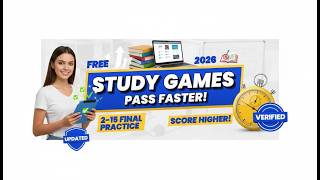 FREE 2-15 Final Practice Study Games 2026 🎯📚 Ace Your Exam Fast