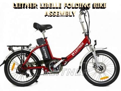 Leitner Libelle Folding Electric Bike Unboxing And Assembly