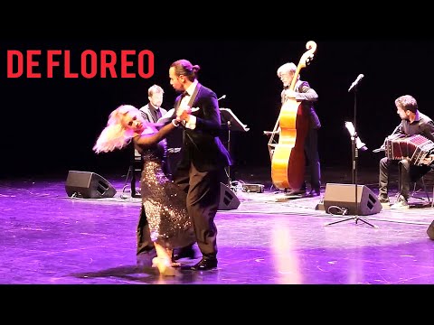 Tango Bardo - De floreo - bailan Giampiero Cantone y Julia Osina