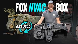 Restoring a Fox Body Mustang HVAC Box from start to finish! | Full Process