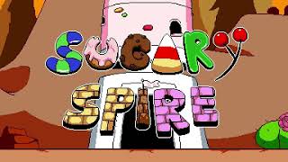 Sugary Spire OST - Pizzano's Gnarly Action-packed Themetune